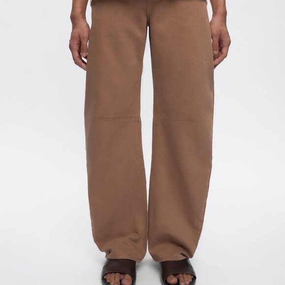 Kotn Barrel Leg Denim Pants Size 28 - Picture 1 of 4